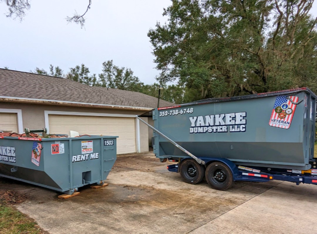 Perfect Dumpster Size for Your Spring Clean