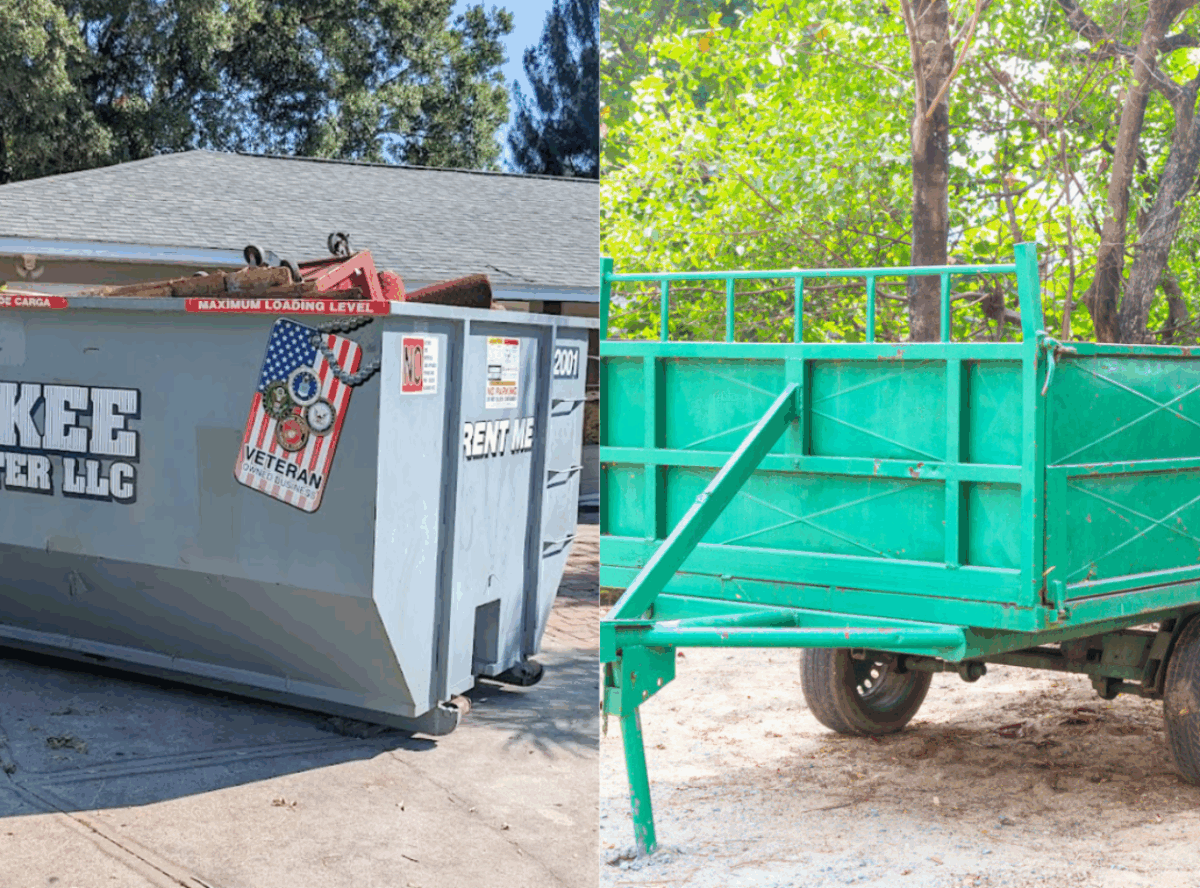 Roll-Off Dumpster or Dump Trailer