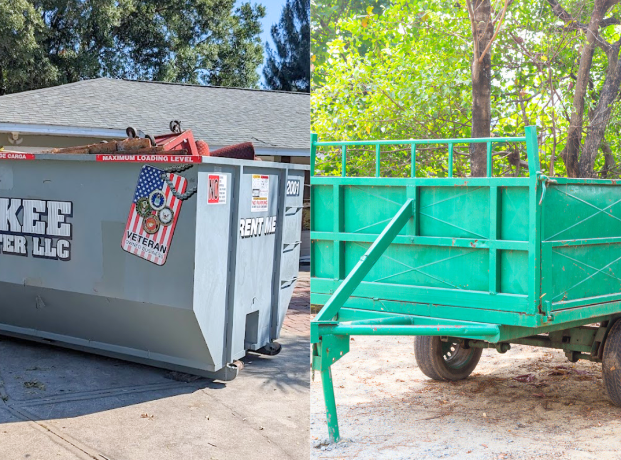 Roll-Off Dumpster or Dump Trailer
